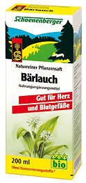 Brlauch-Pflanzensaft Press-Saft von Schoeneberger