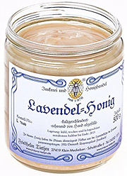 Einer meiner Lieblings-Honige: Lavendel-Honig kaltgeschleudert Imkerei Nordheide