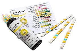 One+Step® Urin-Teststbchen fr 12 Werte Glukose, Bilirubin, Keton, spez. Dichte, Blut, pH, Protein, Urobilinogen, Nitrit, Leukozyten, Mikroalbumin & Kreatinin