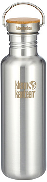 Trinkflasche aus Edelstahl fr 800 ml Wasser von Klean Kanteen