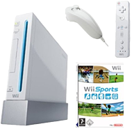 Wii Konsole von Nintendo und Wii Sports Bundle