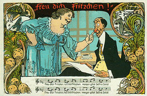 Alte Postkarte vom Verlag H. Worringen (Kln) - um 1900