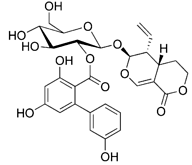 Amarogentin - Chemische Strukturformel