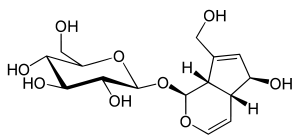 Aucubin - Chemische Strukturformel