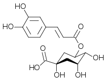 Chlorogensure - Chemische Strukturformel