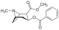 Cocain - Chemische Strukturformel