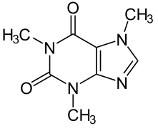 Coffein - Chemische Strukturformel