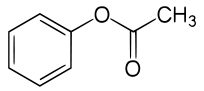 Phenylacetat - Chemische Strukturformel