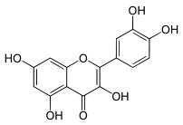 Querzetin - Chemische Strukturformel