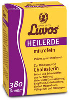 Heilerde mikrofein Pulver zum Einnehmen und Auftragen auf die Haut von Luvos®