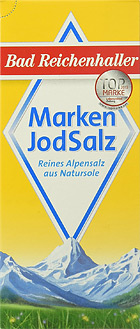 Jod-Salz von Bad Reichenhaller