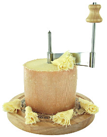 Käse liefert eine gute Portion Vitamin B12 Stilvoll naschen mit dem Girolle-Käseschaber
