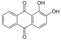 Alizarin - Chemische Strukturformel