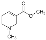 Arekolin - Chemische Strukturformel