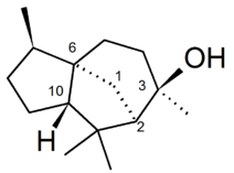 Cedrol - Chemische Strukturformel