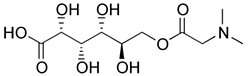 Dimethylglycine - Chemische Strukturformel