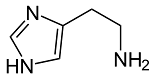 Histamin - Chemische Strukturformel