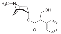 Hyoscyamin - Chemische Strukturformel