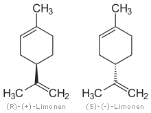 Limonen - Chemische Strukturformel