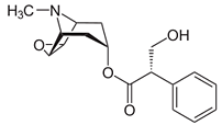 Scopolamin - Chemische Strukturformel